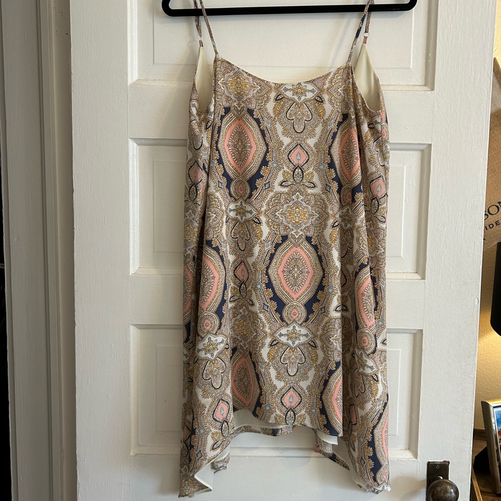 Bcbgeneration Low Back Spaghetti Strap Pasley Dress